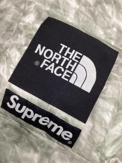 THE NORTH FACE（ザ ノース フェイス）THE NORTH FACE (ザ ノース フェイス) SUPREME (シュプリーム) マフラー グレーの古着・服飾アイテム