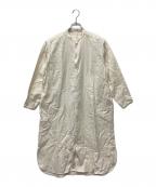 ARTS&SCIENCEアーツアンドサイエンス）の古着「Night shirt long」｜ホワイト