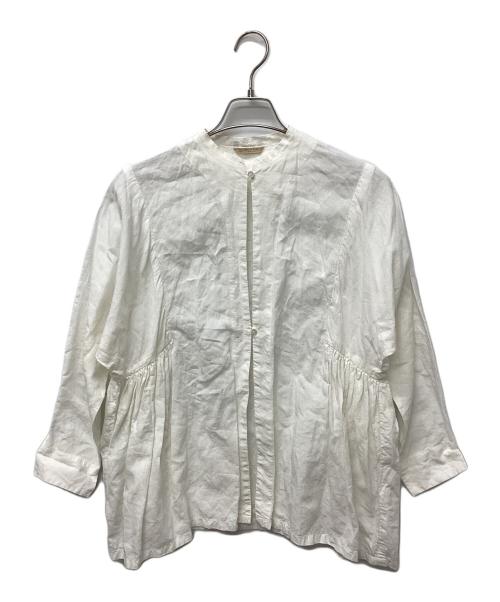 ARTS&SCIENCE（アーツアンドサイエンス）ARTS&SCIENCE (アーツアンドサイエンス) Side gather jacket ホワイト サイズ:1の古着・服飾アイテム