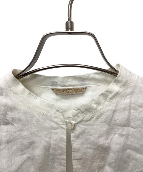 ARTS&SCIENCE（アーツアンドサイエンス）ARTS&SCIENCE (アーツアンドサイエンス) Side gather jacket ホワイト サイズ:1の古着・服飾アイテム