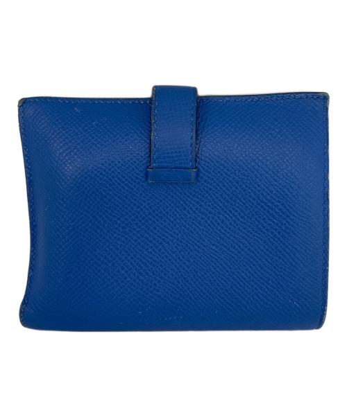 HERMES（エルメス）HERMES (エルメス) 2つ折り財布 ブルーの古着・服飾アイテム