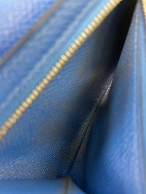 HERMES（エルメス）HERMES (エルメス) 2つ折り財布 ブルーの古着・服飾アイテム