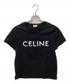 CELINEセリーヌ）の古着「半袖Tシャツ」｜ブラック