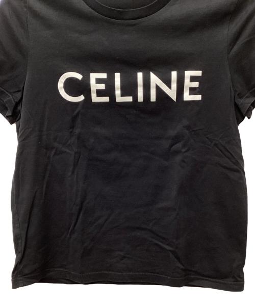 CELINE（セリーヌ）CELINE (セリーヌ) 半袖Tシャツ ブラック サイズ:Lの古着・服飾アイテム