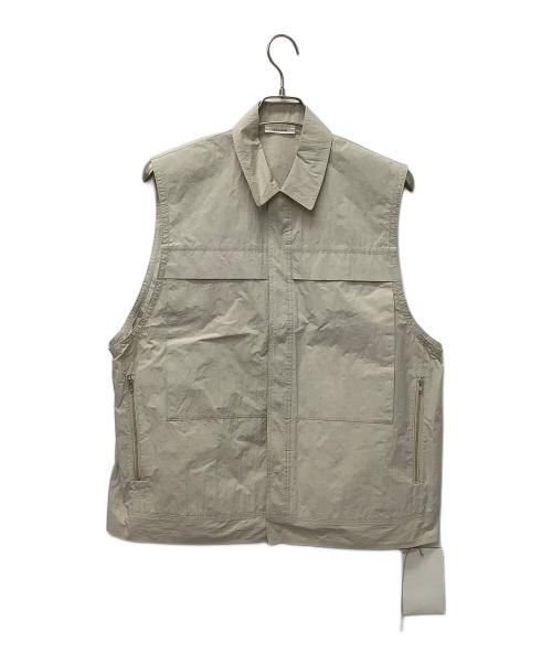 ESLOW（エスロー）ESLOW (エスロー) スリーブレスジャケット アイボリー サイズ:M 未使用品の古着・服飾アイテム