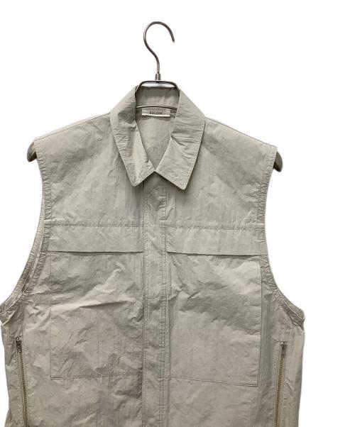 ESLOW（エスロー）ESLOW (エスロー) スリーブレスジャケット アイボリー サイズ:M 未使用品の古着・服飾アイテム