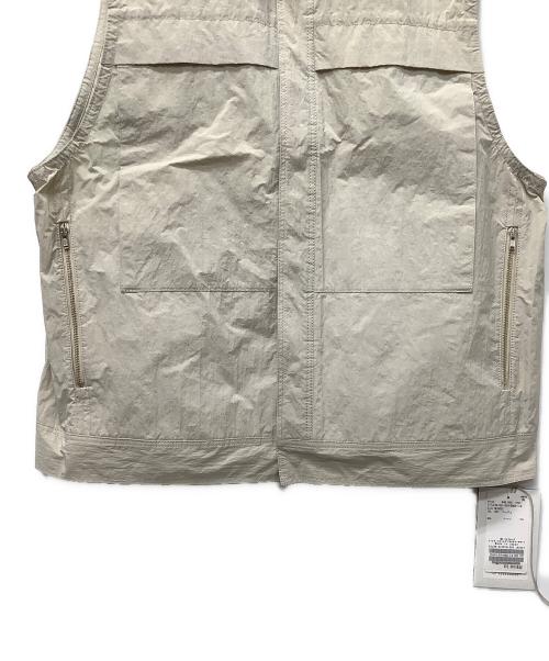 ESLOW（エスロー）ESLOW (エスロー) スリーブレスジャケット アイボリー サイズ:M 未使用品の古着・服飾アイテム