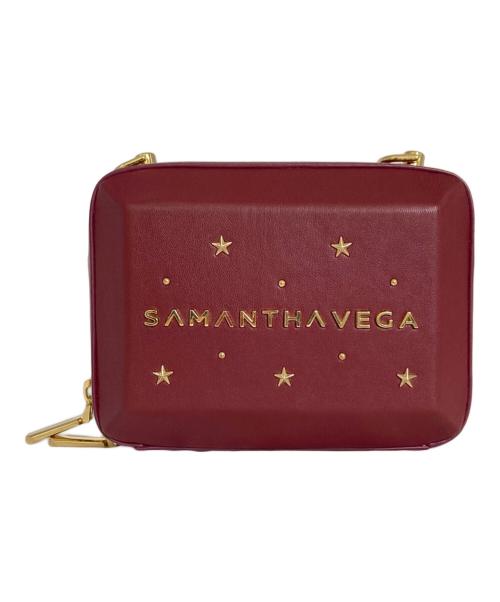 Samantha Vega（サマンサベガ）Samantha Vega (サマンサベガ) ナノスクエアショルダーバッグ レッドの古着・服飾アイテム