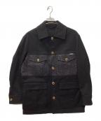 VERSACEヴェルサーチェ）の古着「Cotton jacket with 'La Greca'」｜ブラック