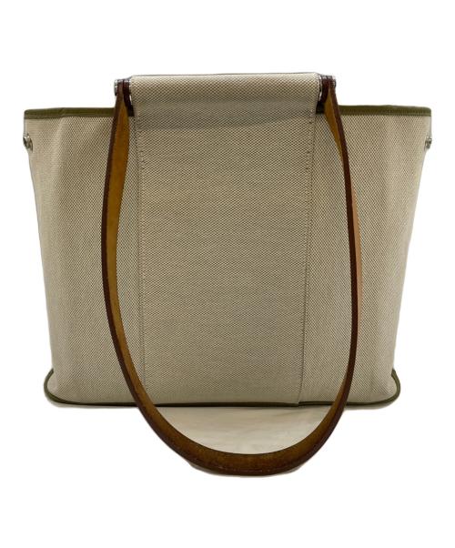 HERMES（エルメス）HERMES (エルメス) ハンドバッグ ベージュ （トワルアッシュ）の古着・服飾アイテム