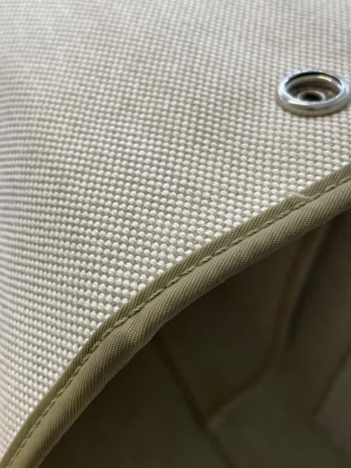 HERMES（エルメス）HERMES (エルメス) ハンドバッグ ベージュ （トワルアッシュ）の古着・服飾アイテム