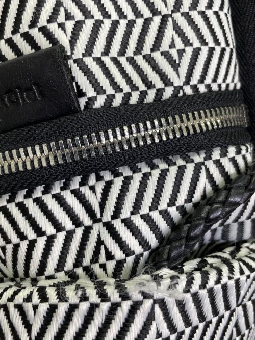 Cote&Ciel（コートエシエル）Cote&Ciel (コートエシエル) リュック ブラック×ホワイトの古着・服飾アイテム