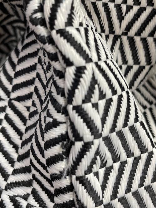 Cote&Ciel（コートエシエル）Cote&Ciel (コートエシエル) リュック ブラック×ホワイトの古着・服飾アイテム