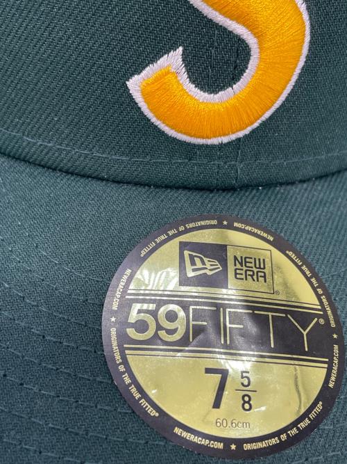 SUPREME（シュプリーム）SUPREME (シュプリーム) New Era (ニューエラ) Sロゴキャップ グリーンの古着・服飾アイテム