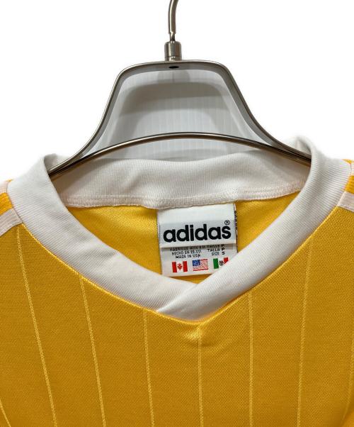 adidas（アディダス）adidas (アディダス) 【古着】半袖カットソー イエロー サイズ:Sの古着・服飾アイテム