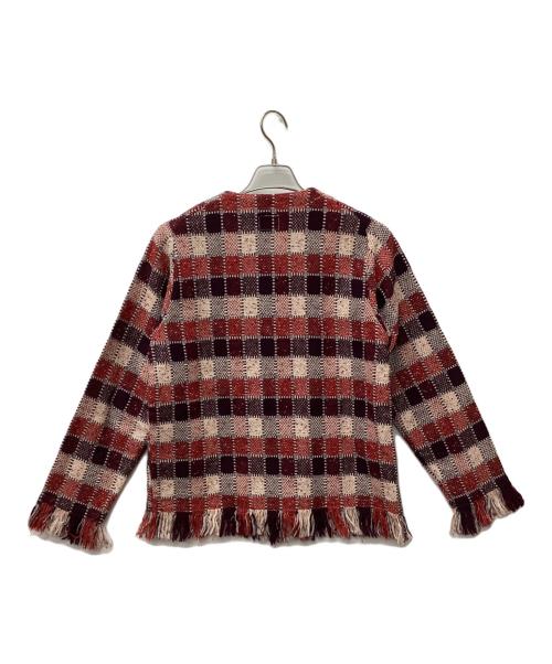 Needles（ニードルズ）Needles (ニードルズ) フリンジジャケット レッド サイズ:Sの古着・服飾アイテム