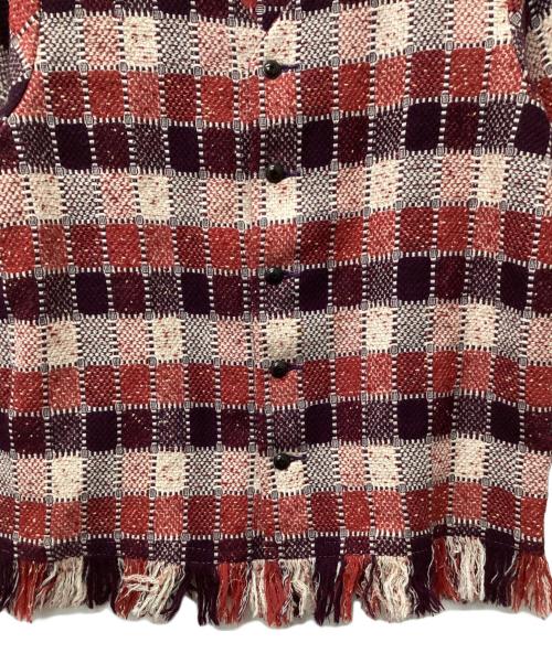 Needles（ニードルズ）Needles (ニードルズ) フリンジジャケット レッド サイズ:Sの古着・服飾アイテム