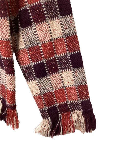 Needles（ニードルズ）Needles (ニードルズ) フリンジジャケット レッド サイズ:Sの古着・服飾アイテム