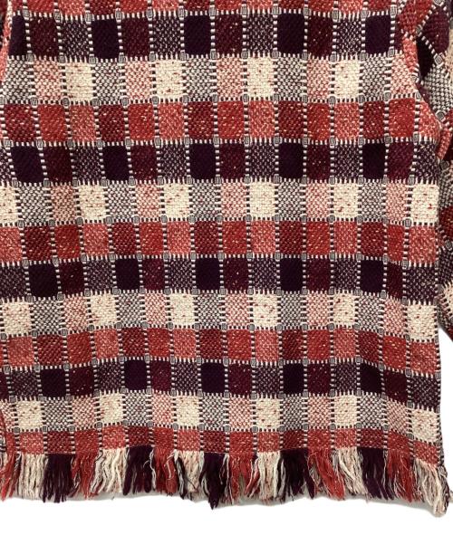 Needles（ニードルズ）Needles (ニードルズ) フリンジジャケット レッド サイズ:Sの古着・服飾アイテム