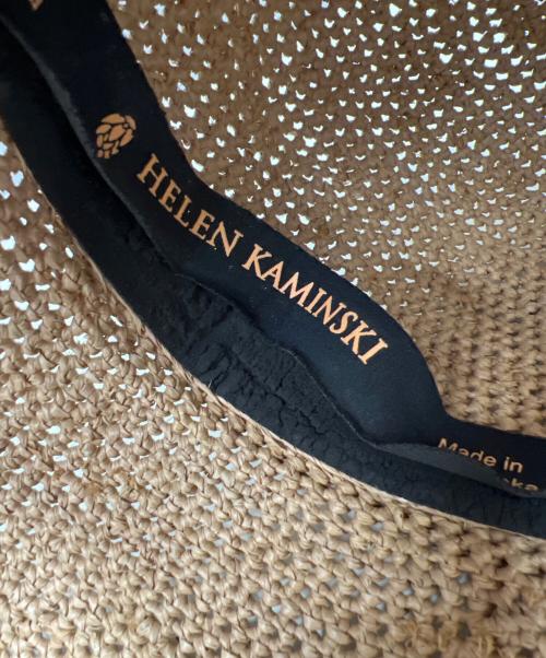 HELEN KAMINSKI（ヘレンカミンスキー）HELEN KAMINSKI (ヘレンカミンスキー) ストローハット ブラウンの古着・服飾アイテム