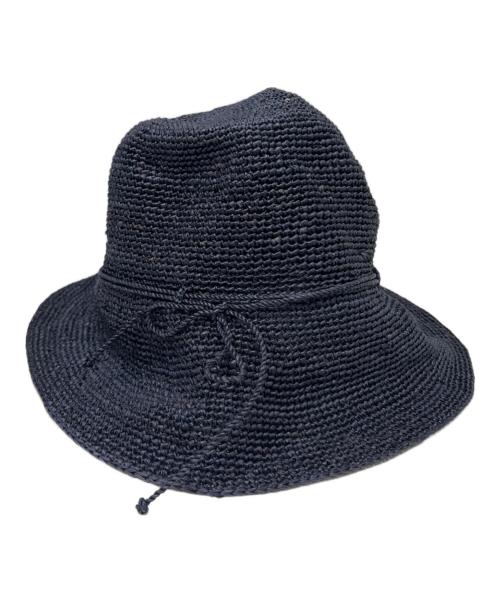 HELEN KAMINSKI（ヘレンカミンスキー）HELEN KAMINSKI (ヘレンカミンスキー) ストローハット グレーの古着・服飾アイテム