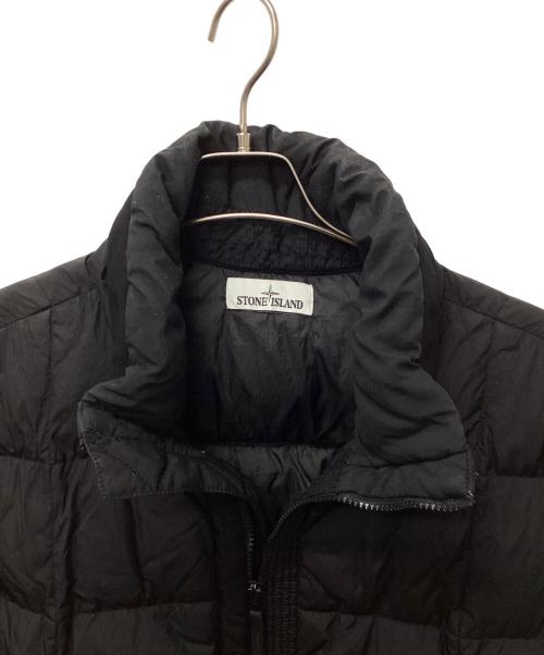STONE ISLAND（ストーンアイランド）STONE ISLAND (ストーンアイランド) ダウンジャケット ブラック サイズ:Lの古着・服飾アイテム