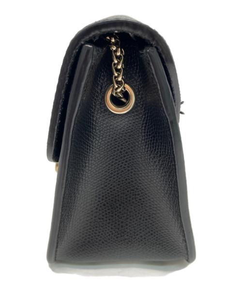 FURLA（フルラ）FURLA (フルラ) チェーンショルダーバッグ ブラックの古着・服飾アイテム