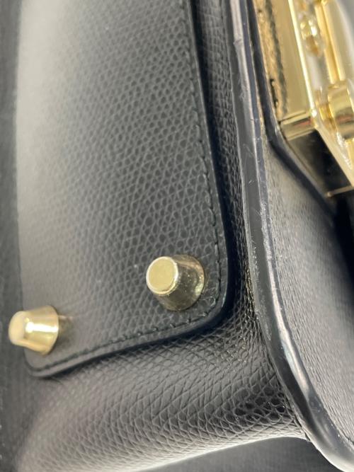 FURLA（フルラ）FURLA (フルラ) チェーンショルダーバッグ ブラックの古着・服飾アイテム