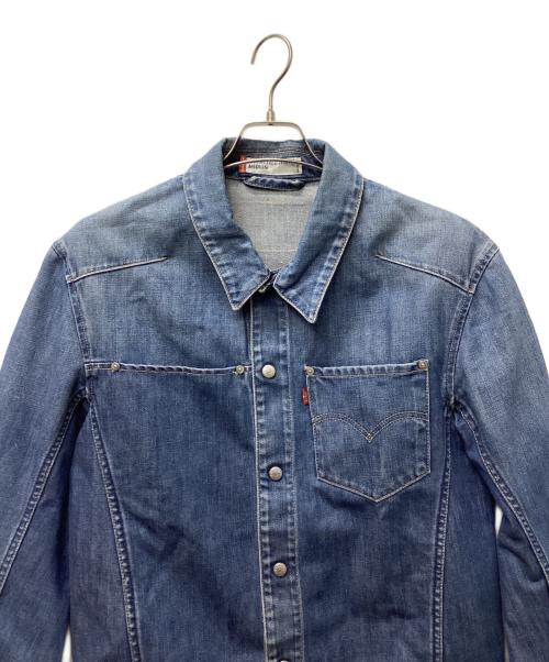 LEVI'S ENGINEERED（リーバイスエンジニアード）LEVI'S ENGINEERED (リーバイスエンジニアード) 00s立体裁断デニムジャケット ブルー サイズ:Mの古着・服飾アイテム