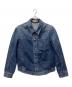 LEVI'S ENGINEERED（リーバイスエンジニアード）の古着「00s立体裁断デニムジャケット」｜ブルー