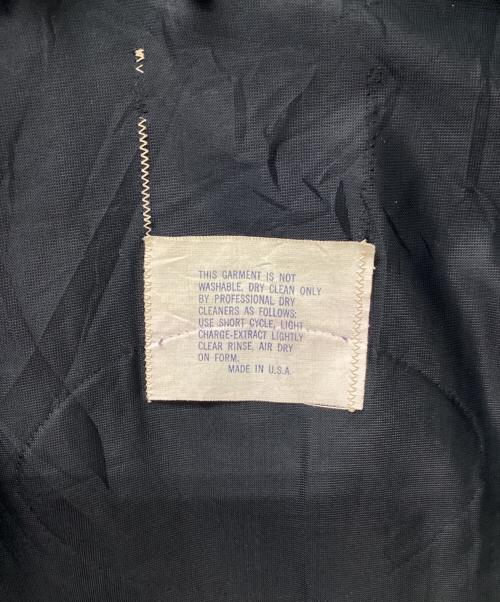 US古着（USフルギ）US古着 (USフルギ) 袖切り替えスタジャン パープル×ベージュ サイズ:表記なしの古着・服飾アイテム