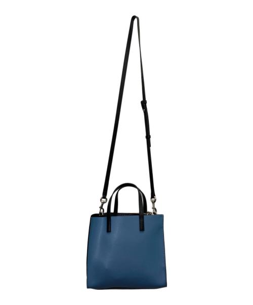 MARC JACOBS（マークジェイコブズ）MARC JACOBS (マーク ジェイコブス) 2WAYバッグ ブルー×ネイビー×ブラックの古着・服飾アイテム
