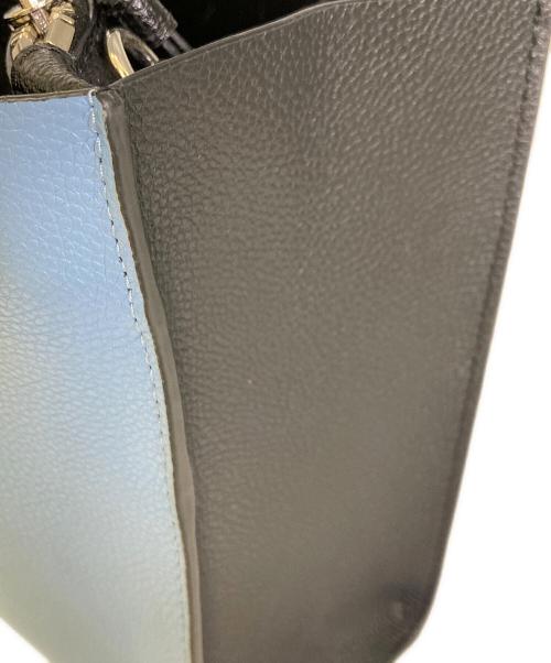 MARC JACOBS（マークジェイコブズ）MARC JACOBS (マーク ジェイコブス) 2WAYバッグ ブルー×ネイビー×ブラックの古着・服飾アイテム