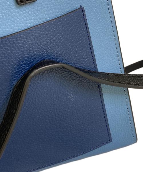 MARC JACOBS（マークジェイコブズ）MARC JACOBS (マーク ジェイコブス) 2WAYバッグ ブルー×ネイビー×ブラックの古着・服飾アイテム