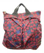 PORTER×MARNIポーター×マルニ）の古着「2WAYバッグ」｜レッド×ブラック