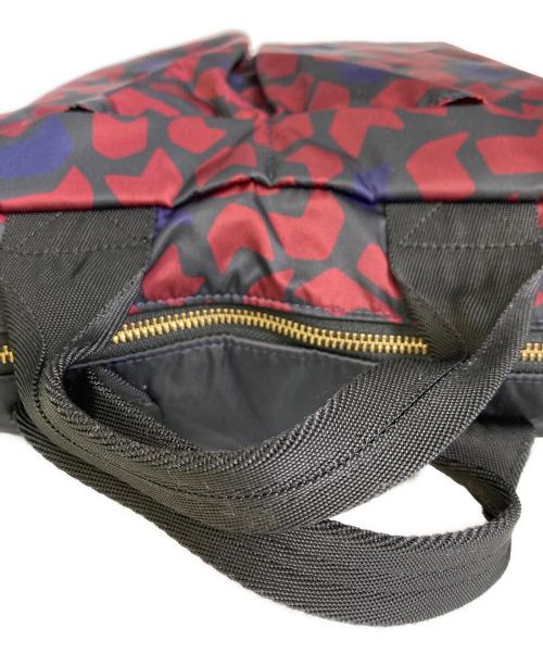 PORTER（ポーター）PORTER (ポーター) MARNI (マルニ) 2WAYバッグ レッド×ブラックの古着・服飾アイテム