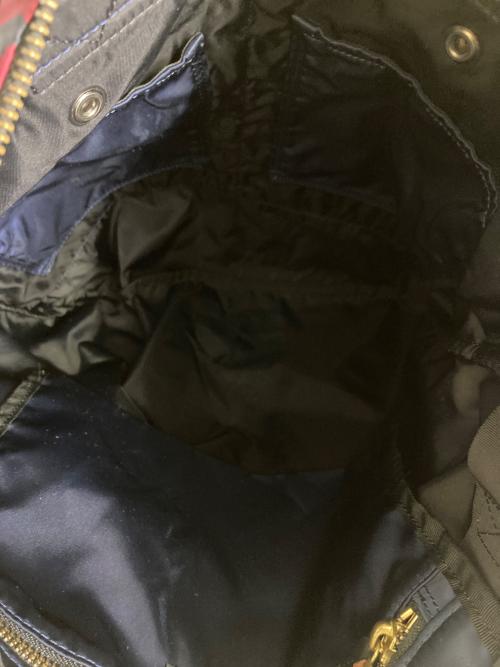 PORTER（ポーター）PORTER (ポーター) MARNI (マルニ) 2WAYバッグ レッド×ブラックの古着・服飾アイテム