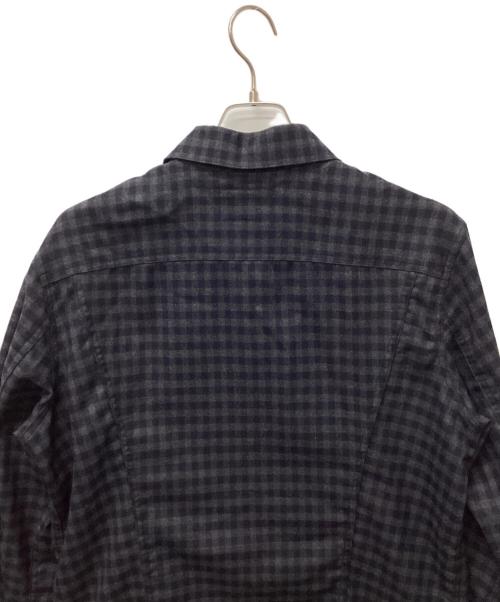 The Duffer of ST.George（ザ ダファーオブセントジョージ）The Duffer of ST.George (ザ ダファーオブセントジョージ) トラッカージャケット ネイビー×グレー サイズ:Lの古着・服飾アイテム