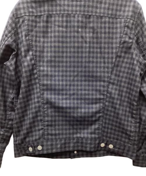 The Duffer of ST.George（ザ ダファーオブセントジョージ）The Duffer of ST.George (ザ ダファーオブセントジョージ) トラッカージャケット ネイビー×グレー サイズ:Lの古着・服飾アイテム