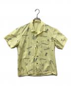 Porter Classicポータークラシック）の古着「半袖シャツ」｜イエロー