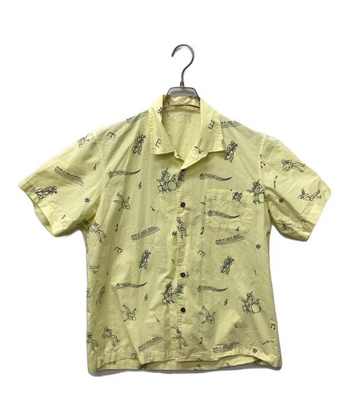Porter Classic（ポータークラシック）Porter Classic (ポータークラシック) 半袖シャツ イエロー サイズ:Sの古着・服飾アイテム