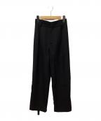 MAISON SPECIALメゾンスペシャル）の古着「Biker Wide Pants」｜ブラック