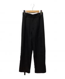 MAISON SPECIAL（メゾンスペシャル）の古着「Biker Wide Pants」｜ブラック