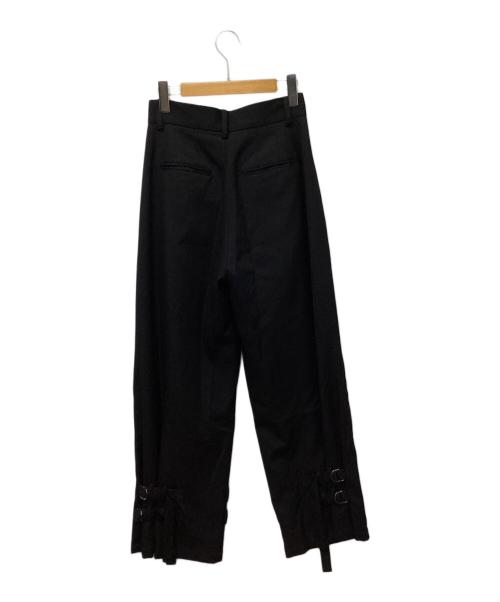 MAISON SPECIAL（メゾンスペシャル）MAISON SPECIAL (メゾンスペシャル) Biker Wide Pants ブラック サイズ:Mの古着・服飾アイテム