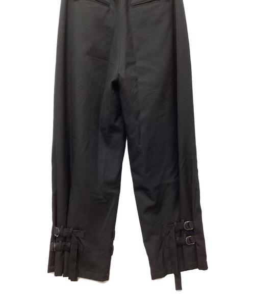 MAISON SPECIAL（メゾンスペシャル）MAISON SPECIAL (メゾンスペシャル) Biker Wide Pants ブラック サイズ:Mの古着・服飾アイテム