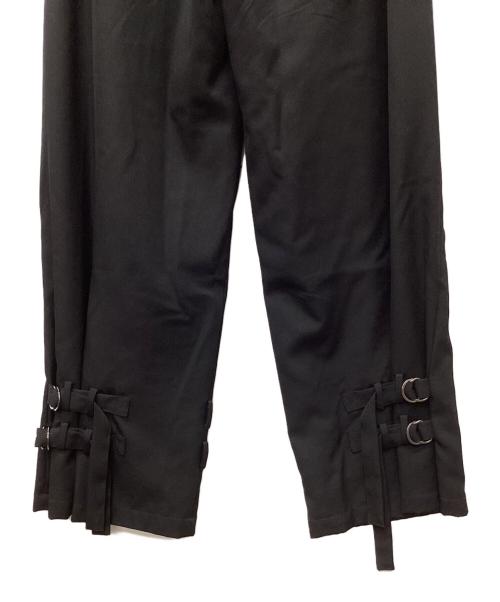 MAISON SPECIAL（メゾンスペシャル）MAISON SPECIAL (メゾンスペシャル) Biker Wide Pants ブラック サイズ:Mの古着・服飾アイテム