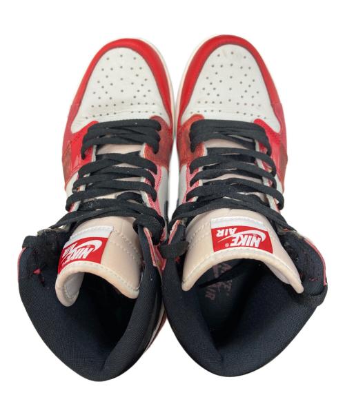 NIKE（ナイキ）NIKE (ナイキ) ハイカットスニーカー レッド×ホワイト サイズ:㎝26.5の古着・服飾アイテム