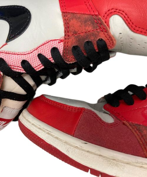 NIKE（ナイキ）NIKE (ナイキ) ハイカットスニーカー レッド×ホワイト サイズ:㎝26.5の古着・服飾アイテム