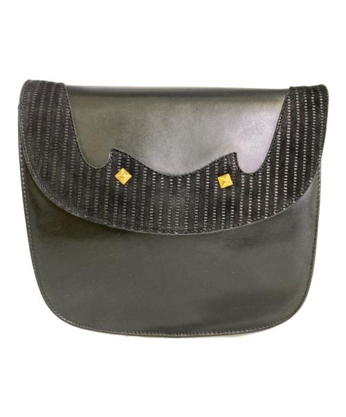 BALLY（バリー）BALLY (バリー) ショルダーバッグ ブラックの古着・服飾アイテム