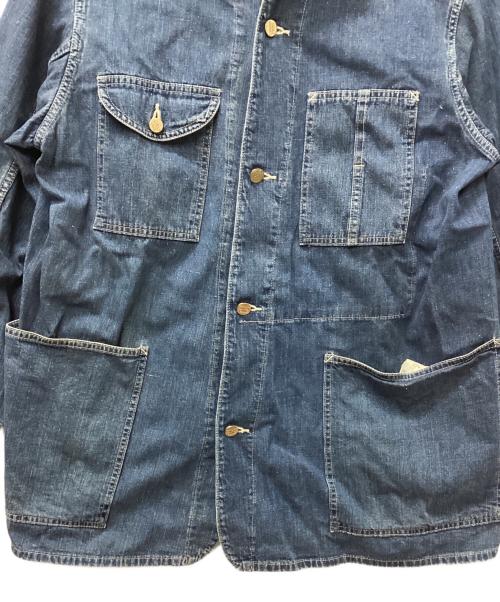SUGAR CANE（シュガーケーン）SUGAR CANE (シュガーケーン) カバーオール ブルー サイズ:40の古着・服飾アイテム